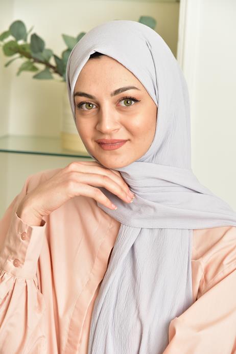 Gauze Wrinkle Solid Hijabs